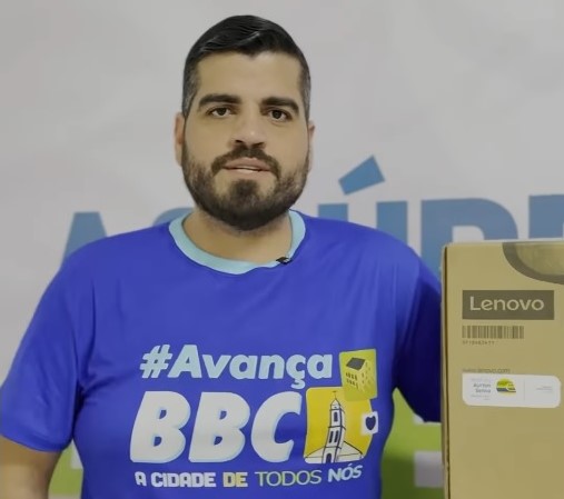 Prefeitura entrega 26 Notebooks à Secretaria de Saúde de Belém do Brejo do Cruz