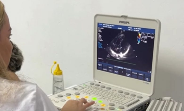 Prefeitura de Belém de Brejo do Cruz realiza atendimento cardiológico com ecocardiograma na Policlínica Hudson Maia da Cunha
