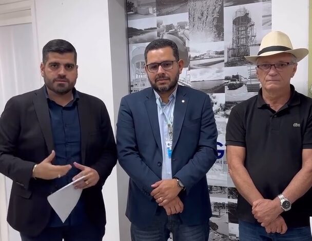 Prefeito de Belém do Brejo do Cruz busca soluções para o abastecimento de água no município durante reunião com Presidente da CAGEPA