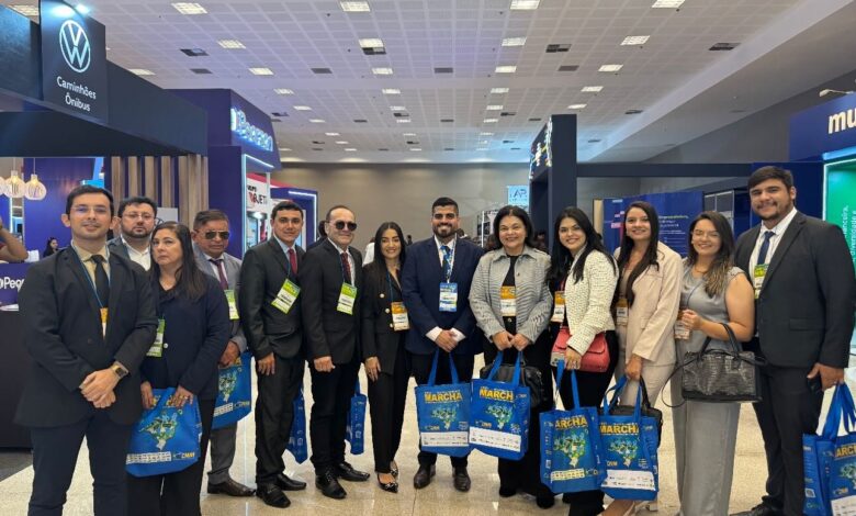 Prefeito de Belém do Brejo do Cruz e comitiva participam da XXVI Marcha dos Prefeitos em Brasília